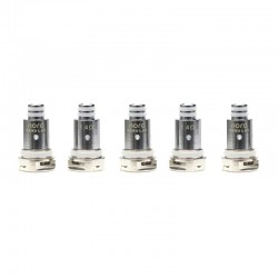 Authentic VapeSoon Replacement Regular Coil Head for SMOK Nord / Trinity Alpha /Fetch Mini Pod Kit - Silver, 1.4ohm (5 PCS)