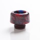 Authentic Mechlyfe Ratel XS 80W Rebuildable AIO Pod Vape Kit Replacement 510 DTL Drip Tip - Red, Resin, 11mm