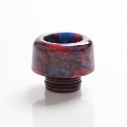 Authentic Mechlyfe Ratel XS 80W Rebuildable AIO Pod Kit Replacement 510 DTL Drip Tip - Red, Resin, 11mm