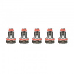 Authentic VapeSoon Replacement RPM Triple Coil Head for SMOK RPM40 / RPM80 Pod Kit - Silver, 0.6ohm (Best: 25W) (5 PCS)