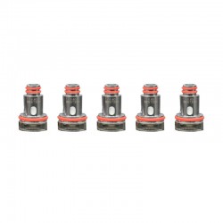 Authentic VapeSoon Replacement RPM Triple Coil Head for SMOK RPM40 / RPM80 Pod Kit - Silver, 0.6ohm (Best: 25W) (5 PCS)