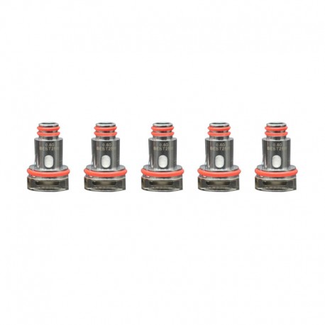 Authentic VapeSoon Replacement RPM Triple Coil Head for SMOK RPM40 / RPM80 Pod Kit - Silver, 0.6ohm (Best: 25W) (5 PCS)