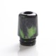 Authentic Mechlyfe Ratel XS 80W Rebuildable AIO Pod Vape Kit Replacement 510 MTL Drip Tip - Green, Resin, 18mm