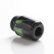 Authentic Mechlyfe Ratel XS 80W Rebuildable AIO Pod Vape Kit Replacement 510 MTL Drip Tip - Green, Resin, 18mm