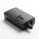 Authentic Mechlyfe Ratel XS 80W TC VV VW DL / MTL Rebuildable AIO Pod System Vape Kit - Black & Carbon Fiber, 5~80W, 1 x 18650