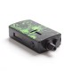 Authentic Mechlyfe Ratel XS 80W TC VW DL /MTL Rebuildable AIO Pod System Vape Kit - Black & Resin Green, 5.5ml, 5~80W, 1 x 18650