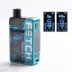 Authentic SMOKTech SMOK Fetch Mini 40W 1200mAh VW Box Mod Pod System Vape Starter Kit - Acrylic Fluid Blue, 3.7ml, 5~40W