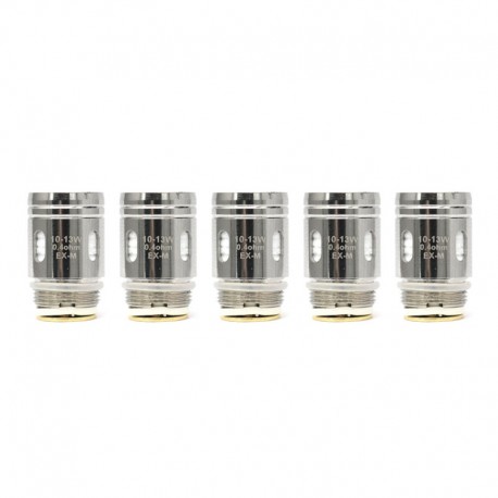 Authentic VapeSoon Replacement EX-M Coil Head for Joyetech EXCEED Grip Pod System Kit - Silver, 0.4ohm (10~13W) (5 PCS)