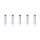 E-juice Injector / E-liquid Syringe Refilling Tool without Needle Tip - Transparent, 5ml (5 PCS)