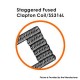 Authentic GeekVape Staggered Fused SS316L Clapton Coil for RBA / RDA / RTA /RDTA - (26GA + 32GA) x 2 + 32GA, 1.0 x 1.4mm (2 PCS)