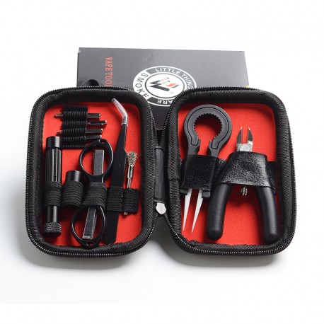 Authentic Vivi Mini Tool Kit - Mini Cutter + Screwdriver + Tweezer + Scissor + Coil Brush + Tweezer + Coil Builder
