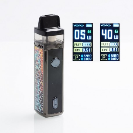 Authentic VOOPOO VINCI 40W 1500mAh VW Mod Pod System Starter Kit with 5 PnP Coils - Opal, 5~40W, 5.5ml (Standard Edition)