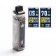 Authentic VOOPOO VINCI X 70W VW Box Mod Pod System Starter Kit w/ 5 PnP Coils - Teal Blue, 0.3ohm /0.6ohm, 5~70W, 1 x 18650