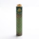 Authentic Steel Sebone Hybrid Mechanical Mod + RDA Kit - Green, Brass, 1 x 18650, 24mm Diameter