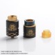 Authentic Steel Sebone Hybrid Mechanical Mod + RDA Kit - Green, Brass, 1 x 18650, 24mm Diameter