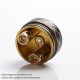 Authentic Steel Sebone Hybrid Mechanical Mod + RDA Kit - Green, Brass, 1 x 18650, 24mm Diameter