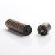 Authentic Steel Vape Sebone Hybrid Mechanical Mod + RDA Vape Kit - Black, Brass, 1 x 18650, 24mm Diameter