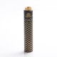 Authentic Steel Sebone Hybrid Mechanical Mod + RDA Kit - Black, Brass, 1 x 18650, 24mm Diameter