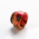 Authentic Reewape AS265 810 Replacement Drip Tip for SMOK TFV8 / TFV12 Tank /Kennedy/Battle/Reload RDA - Yellow Red, Resin, 12mm