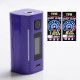 Authentic Asmodus Lustro 200W Touch Screen TC VW Variable Wattage Vape Box Mod - Purple, 5~200W, 2 x 18650