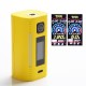 Authentic Asmodus Lustro 200W Touch Screen TC VW Variable Wattage Vape Box Mod - Yellow, 5~200W, 2 x 18650