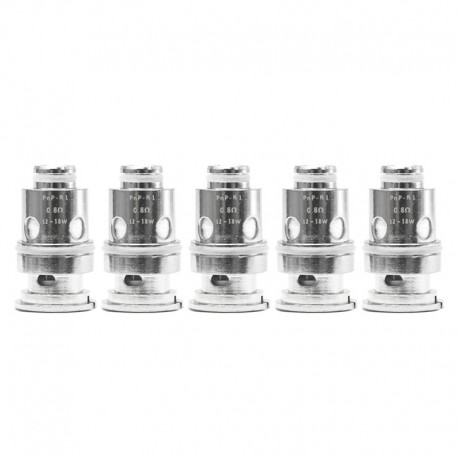 Authentic VapeSoon PnP-R1 MTL Regular Coil for DRAG Baby / FIND Trio / VINCI / VINCI R / VINCI X Kit - 0.8ohm (12~18W) (5 PCS)