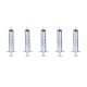 E-juice Injector / E-liquid Syringe Refilling Tool without Needle Tip - Transparent, 10ml (5 PCS)