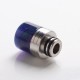 Authentic Reewape AS297F Replacement Anti Split 510 Drip Tip for RDA/RTA/RDTA/Sub-Ohm Tank Atomizer - Purple, Resin + SS, 20mm