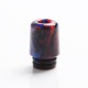 Authentic Mechlyfe Ratel XS 80W Rebuildable AIO Pod Vape Kit Replacement 510 MTL Drip Tip - Red, Resin, 18mm