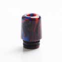 Authentic Mechlyfe Ratel XS 80W Rebuildable AIO Pod Kit Replacement 510 MTL Drip Tip - Red, Resin, 18mm