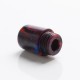 Authentic Mechlyfe Ratel XS 80W Rebuildable AIO Pod Vape Kit Replacement 510 MTL Drip Tip - Red, Resin, 18mm