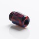 Authentic Mechlyfe Ratel XS 80W Rebuildable AIO Pod Vape Kit Replacement 510 MTL Drip Tip - Red, Resin, 18mm