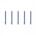 [Ships from Bonded Warehouse] E- Injector / E- Syringewithout Needle Tip - Transparent, 1ml (5 PCS)