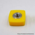 Authentic VXVTech VXV 510 Thread Adapter Connector for Voopoo VINCI / VINCI R / VINCI X Pod System Kit - Yellow, ABS + SS