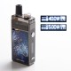 Authentic Sanvape Q8 Pro 40W 1620mAh MTL / DTL VV VW Mod Pod System Vape Starter Kit - Blue, 0.4ohm / 1.2ohm, 4.5ml, 5~40W