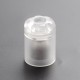 Authentic Fumytech Bdvape Precisio MTL RTA Replacement Top Cap Tank Tube - Crystal, PC, 2.7ml