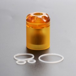 Authentic Fumytech Bdvape Precisio MTL RTA Replacement Top Cap Tank Tube - Topaz, PEI, 2.7ml