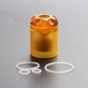 Authentic Fumytech Bdvape Precisio MTL RTA Replacement Top Cap Tank Tube - Topaz, PEI, 2.7ml