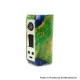 Authentic Asmodus Minikin Kodama 21700 180W TC VW Box Vape Mod - Green, Stabilized Wood + Resin, 5~180W, 1 x 21700