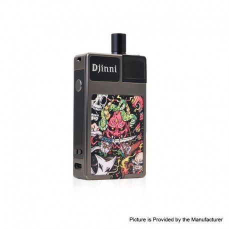 Authentic CoilART Djinni 40W 950mAh Pod System Starter Kit - Demon, 2.0ml