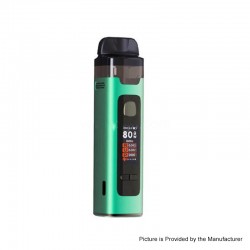 Authentic Advken Orcas MX Cube 80W VW Pod System Starter Kit - Olive Green, 4.5ml, 0.8 / 0.3ohm, 5~80W, 1 x 18650