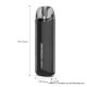 Authentic Vaporesso OSMALL 11W 350mAh Pod System Vape Starter Kit - Black, 1.2ohm, 2ml