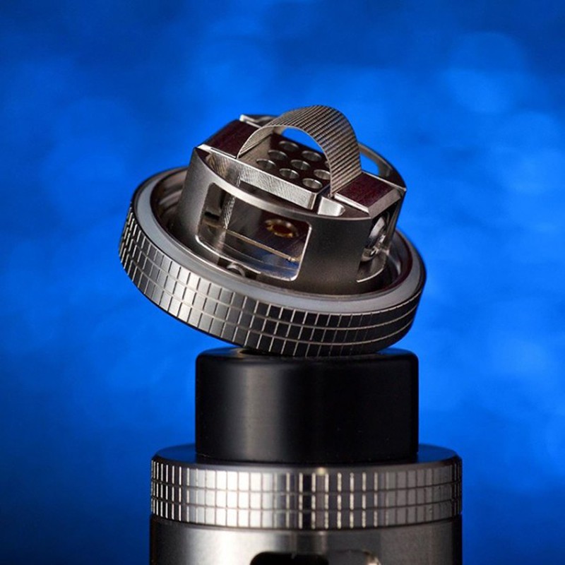 Buy Authentic Kaees Solomon Mesh RTA Silver Rebuildable Tank Atomizer