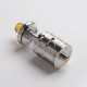 Authentic YDDZ V1 22mm RTA Rebuildable Tank Vape Atomizer - Silver, Stainless Steel, 4ml, 22mm Diameter