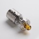 Authentic YDDZ V1 22mm RTA Rebuildable Tank Vape Atomizer - Silver, Stainless Steel, 4ml, 22mm Diameter