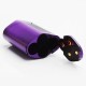 Authentic SMOKTech SMOK GX350 350W TC VW Box Mod w/ TFV8 Cloud Beast Tank Full Kit - Purple Black, 220W / 350W, 4 x 18650