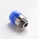 Authentic Reewape AS297F Replacement Anti Split 510 Drip Tip for RDA/RTA/RDTA/Sub-Ohm Tank Atomizer - Blue, Resin + SS, 20mm