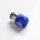 Authentic Reewape AS297F Replacement Anti Split 510 Drip Tip for RDA/RTA/RDTA/Sub-Ohm Tank Atomizer - Blue, Resin + SS, 20mm