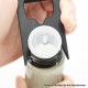 Authentic Coil Father Shortfill Cap Opener Tool for 60ml E- / E- Bottle - Black, PC, 93 x 44mm