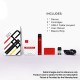 Authentic Augvape Air II 470mAh Pod System Starter Kit - Pink, Aluminum Alloy, 1.7ml, 1.3ohm